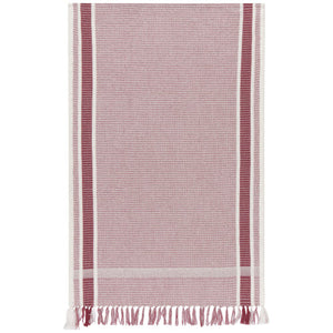 Soft Waffle Heirloom Tea Towel, Wine