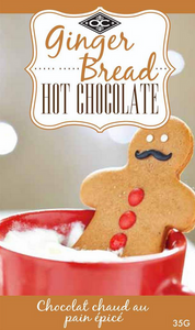 Hot Chocolate, Single Serving - Ginger Bread 35g