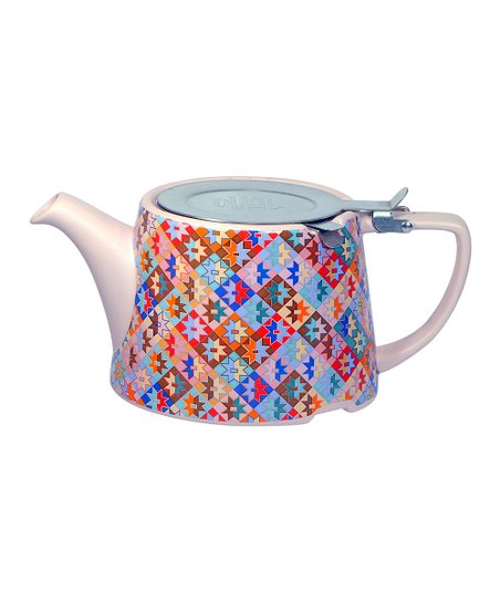 Kaffe Fassett Teapot, Patchwork 4 Cup