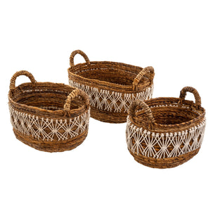 Bunaken Banana Leaf Basket, Medium