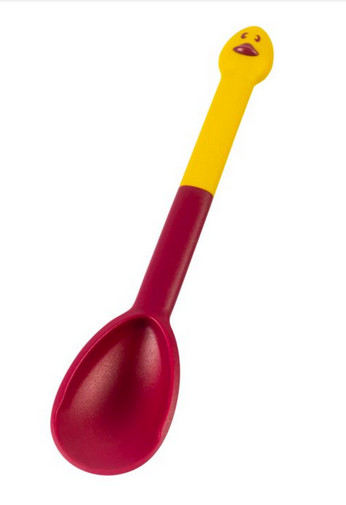 KinderKitchen Goose Stirring Spoon, Red