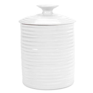 Medium Storage Jar, 5.5" White