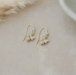 Glee Jewellery Bee Yourself Earrings, Gold