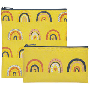 Danica Jubilee Re-Usable Snack Bags, 2pc - Rainbows