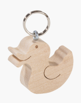 Maple Key Ring, Duck 5cm