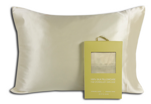 Fairmile Silk Pillowcase, Ivory - King