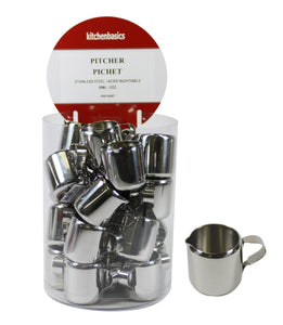 KitchenBasics Mini Stainless Steel Pitcher, 2oz