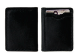 Rugged Earth Black Leather Card Holder, Style 88017
