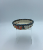 Fluted Small Bowl, 5.5x1.5" Autumn Flowers