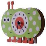 Modern Moose Classic Wall Clock, Caterpillar