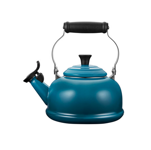 Le Creuset Classic Whistling Kettle, Teal 1.6L