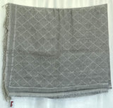 Wool/Cotton/Lurex Throw Blanket (J)