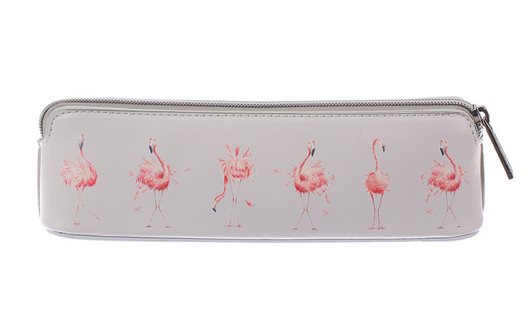 Wrendale Brush Bag, Flamingo