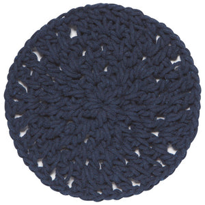 Danica Heirloom Knotted Trivet, Midnight Blue