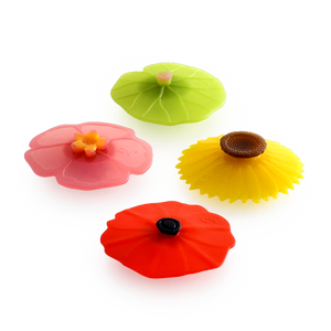 Floral Silicone Magnets, Assorted