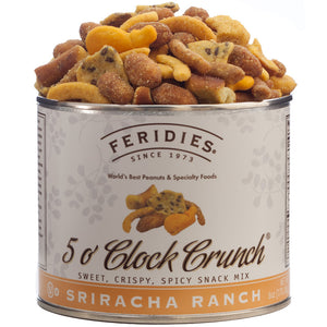 Feridies 5 O'Clock Crunch Sriracha Ranch Snack Mix, 9oz Tin