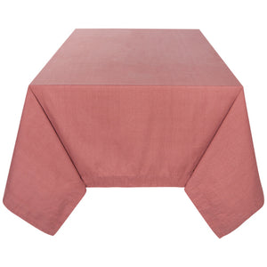Danica Heirloom Stonewash Tablecloth, 60x90" Canyon Rose