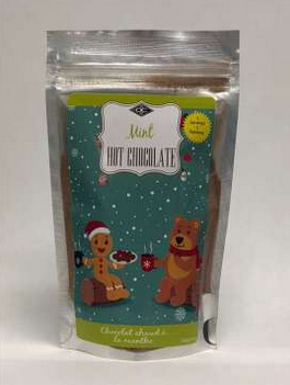 Hot Chocolate Bag 100g, Mint