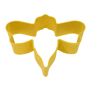 Bumble Bee Polyresin Yellow Cookie Cutter, 3"