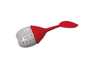 Silicone Tea Infuser, Red Leaf