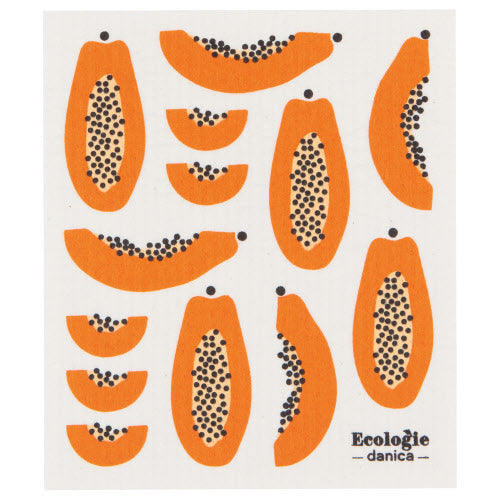 Ecologie Swedish Dishcloth, Papaya