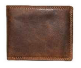 Rugged Earth Leather Wallet, Style 990012