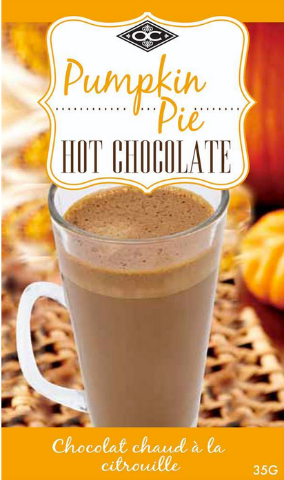 Hot Chocolate, Single Serving - Pumpkin Pie 35g