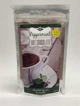 Hot Chocolate Bag 100g, Peppermint