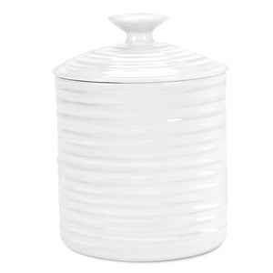 Small Storage Jar, 4.25" White