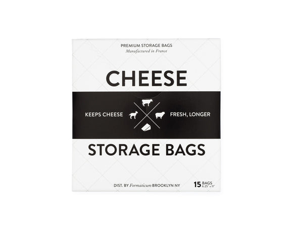 Cheese Storage Bags, 15 Pack, 6x11