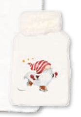 IHR Niels Red (Gnome) Hot Water Bottle, 2L