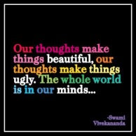 Quotable Card -  Our Thoughts Make Things, D313