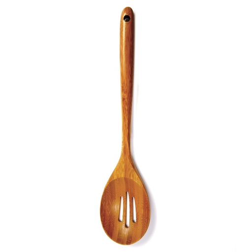 Bamboo Slotted Spoon, 12