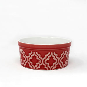 BIA Dominique Individual Souffle Dish, 300ml Red