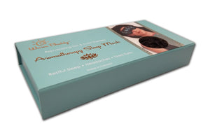 Aromatherapy Sleep Mask w/Gift Box, Asst'd Patterns/Colours