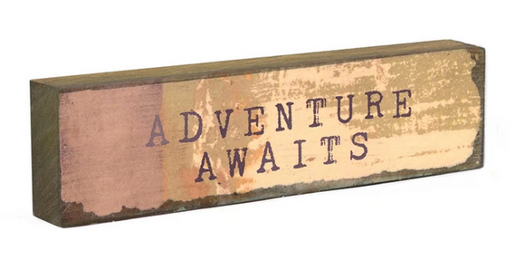 Adventure Awaits, Timber Bit Medium 8x2x1
