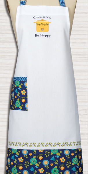 Kay Dee Designs Embroidered Chef Apron, Sloth