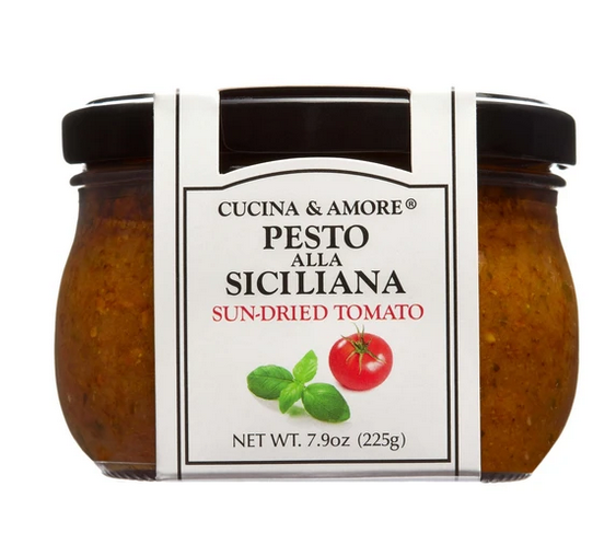 Cucina & Amore Pesto Alla Siciliana (Sun-Dried Tomato), 224g