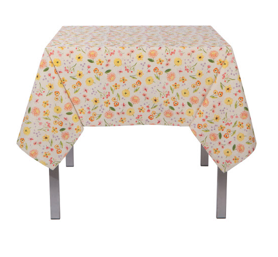 Now Designs Cottage Floral Tablecloth, 60x90