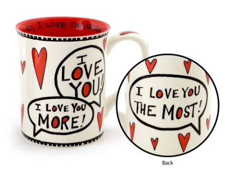ONIM Mug - Love You More/Most