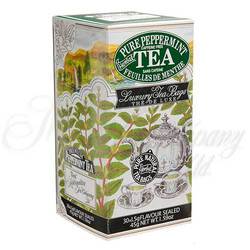 Peppermint Herbal Tea, 30 Teabags in Foil