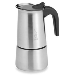 Bialetti Musa Espresso Maker, Stainless Steel 4 Cup