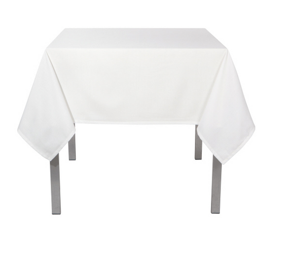 Now Designs Renew Tablecloth, White 60x90