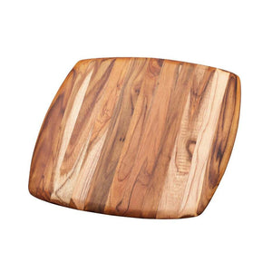 TeakHaus Cutting Board w/ Gently Rounded Edge, 12x12"