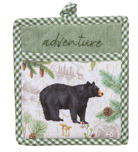 Kay Dee Designs Pocket Mitt, Pinecone Trails Bear