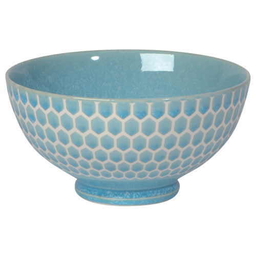 Honeycomb Porcelain Cereal Bowl, 6