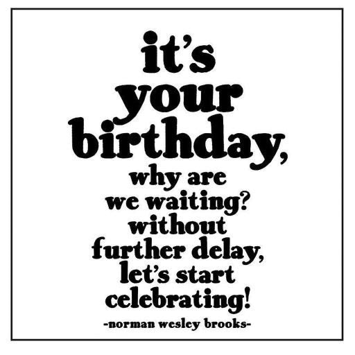 Quotable Card - It's Your Birthday BDY, 309