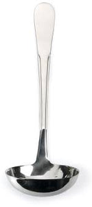 RSVP Monty's Gravy Ladle, Polished Stainless Steel 7"