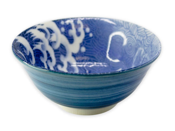 White Crane Japanese Porcelain Bowl, 6