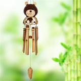 Woodstock Teddy Bear Bamboo Chime
